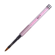 Nail Brush for Gel Technique ASN-DHB11 Oval 4 Synthetic Hair